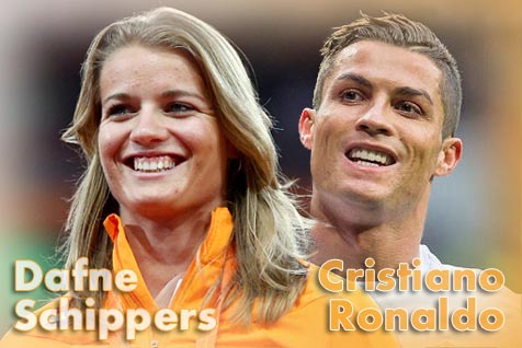 Cristiano Ronaldo Dafne Schippers