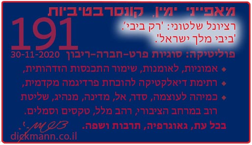 מאפייני ימין, קונסרבטיביות #191